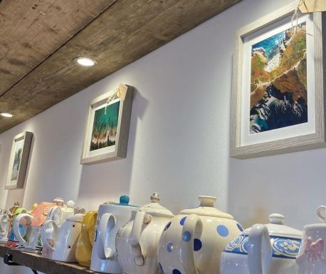 Drone footage photos of the local area